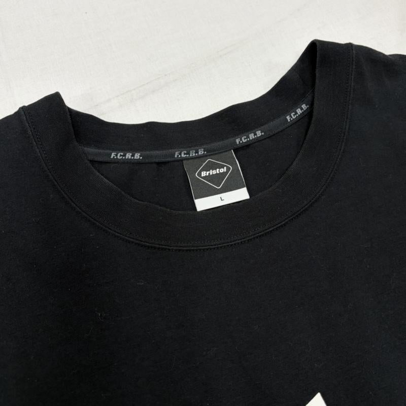 エフシーアールビー F.C.R.B. Tシャツ 半袖 F.C.Real Bristol BIG LOGO RELAX FIT TEE 半袖 ロゴ プリント Tシャツ L ロゴ、文字 X プリント 黒 / ブラック / black X 白 / ホワイト / white メンズ USED 古着 中古 50170231