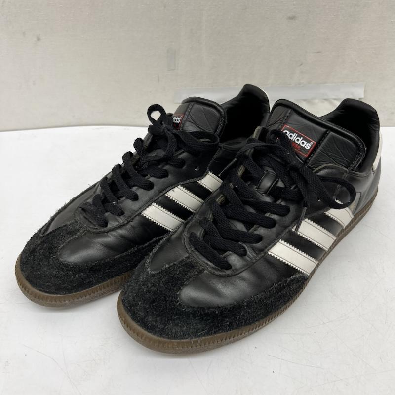 アディダス adidas スニーカー スニーカー SAMBA LEATHER サンバ レザー 019000 27.5cm 黒 / ブラック / black メンズ USED 古着 中古 50170236