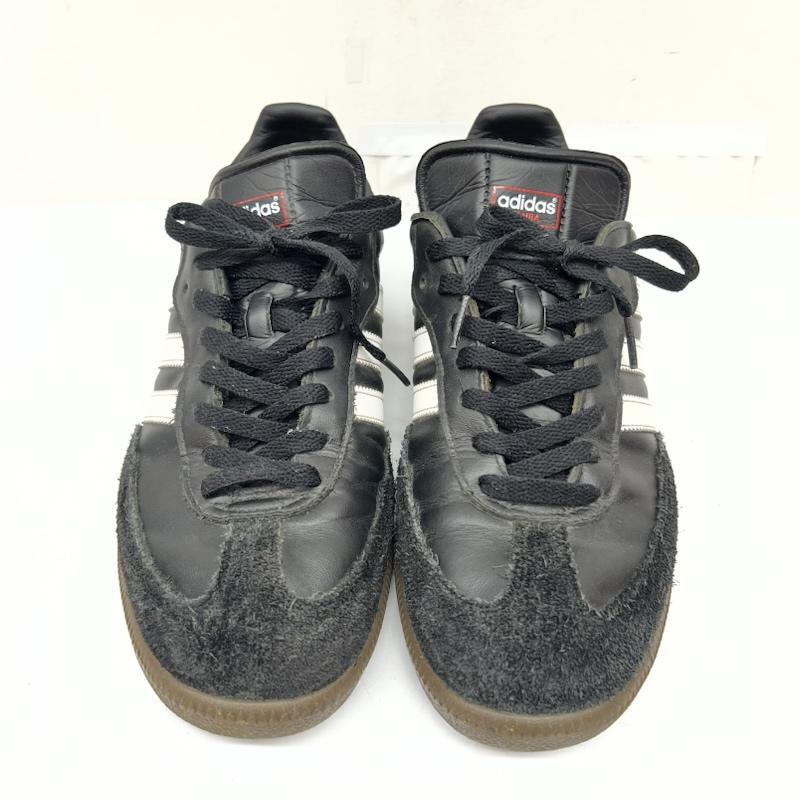 アディダス adidas スニーカー スニーカー SAMBA LEATHER サンバ レザー 019000 27.5cm 黒 / ブラック / black メンズ USED 古着 中古 50170236