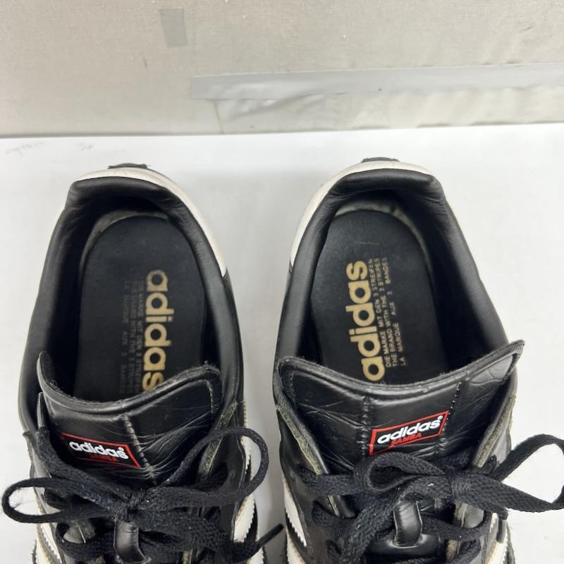 アディダス adidas スニーカー スニーカー SAMBA LEATHER サンバ レザー 019000 27.5cm 黒 / ブラック / black メンズ USED 古着 中古 50170236