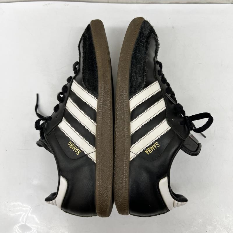 アディダス adidas スニーカー スニーカー SAMBA LEATHER サンバ レザー 019000 27.5cm 黒 / ブラック / black メンズ USED 古着 中古 50170236