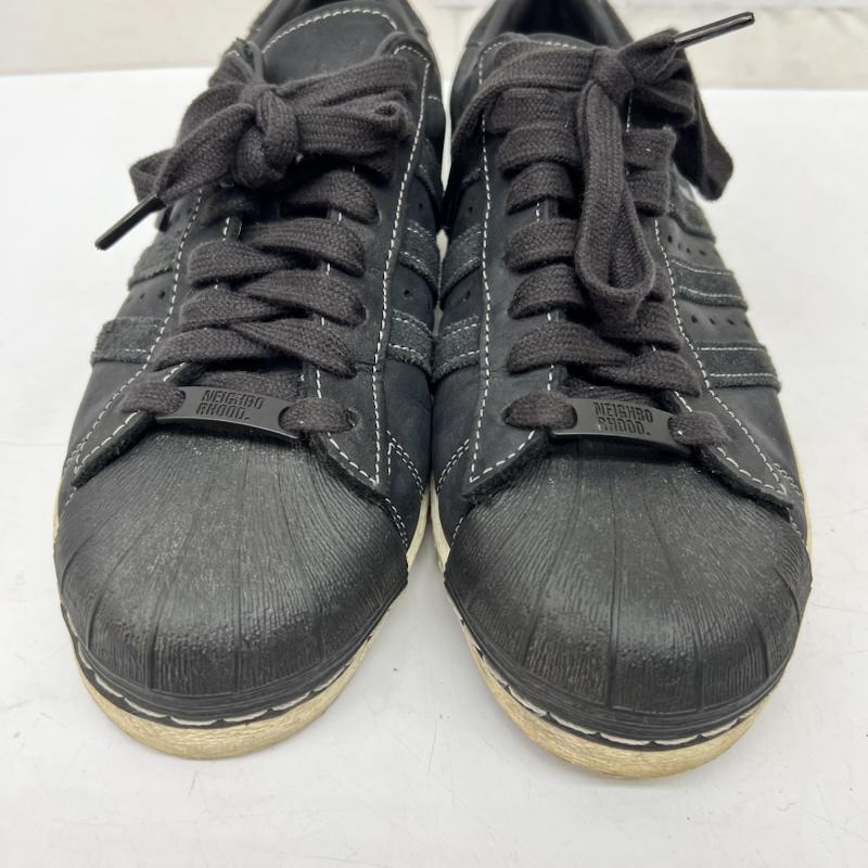 アディダス adidas スニーカー スニーカー ×NEIGHBORHOOD SSTR N ID8650 ネイバーフッド 27.0cm 黒 / ブラック / black メンズ USED 古着 中古 50170237