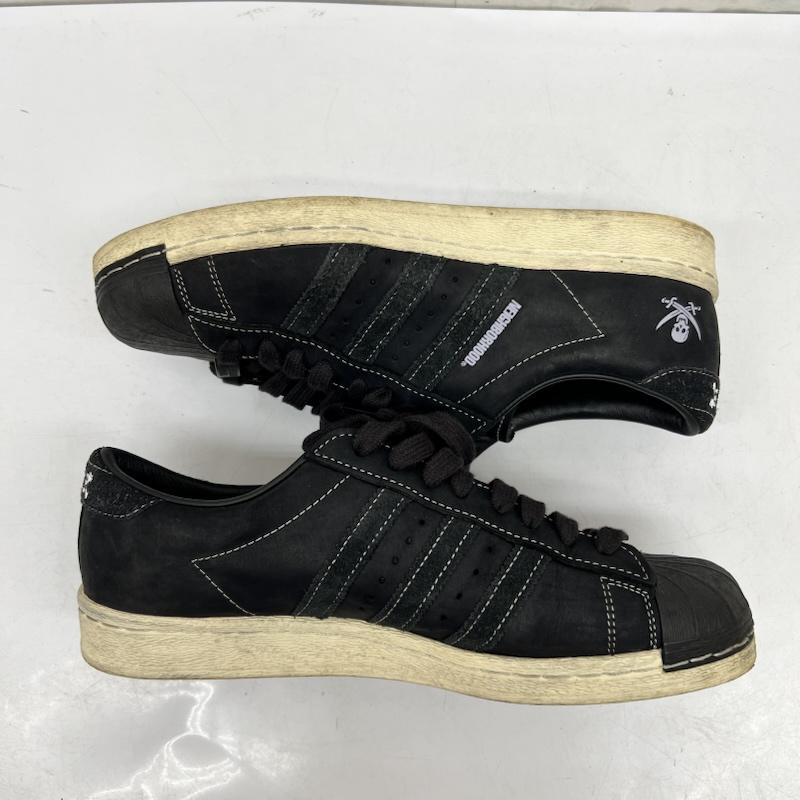 アディダス adidas スニーカー スニーカー ×NEIGHBORHOOD SSTR N ID8650 ネイバーフッド 27.0cm 黒 / ブラック / black メンズ USED 古着 中古 50170237