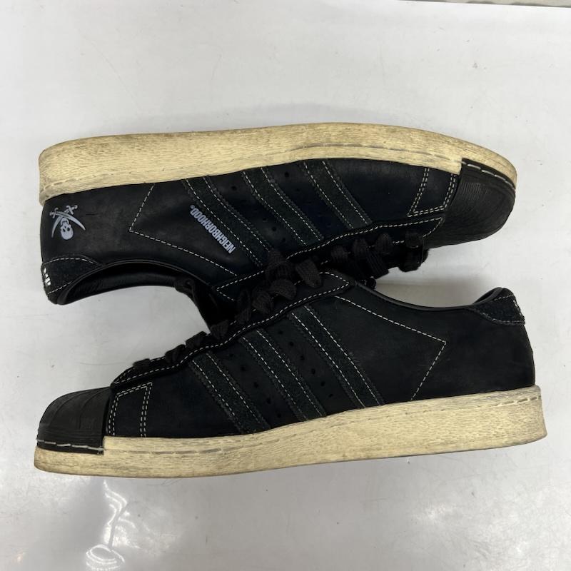 アディダス adidas スニーカー スニーカー ×NEIGHBORHOOD SSTR N ID8650 ネイバーフッド 27.0cm 黒 / ブラック / black メンズ USED 古着 中古 50170237