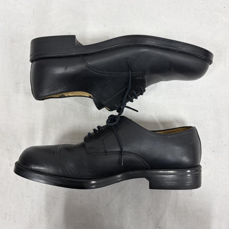 クレマン KLEMAN 革靴 革靴 PASTANI パスタン プレーントゥ レザー シューズ フランス製 42 27.0cm 無地 黒 / ブラック / black メンズ USED 古着 中古 50170241