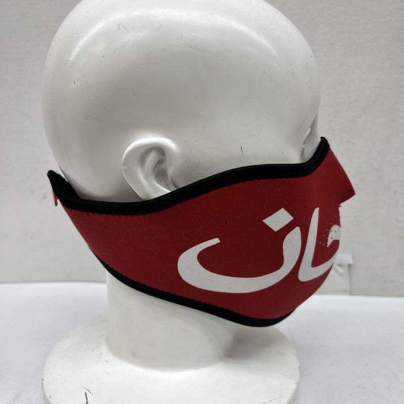 シュプリーム Supreme ファッション小物 ファッション小物 Arabic Logo Neoprene Facemask マスク アラビックロゴ - 赤 / レッド / red メンズ USED 古着 中古 50170243
