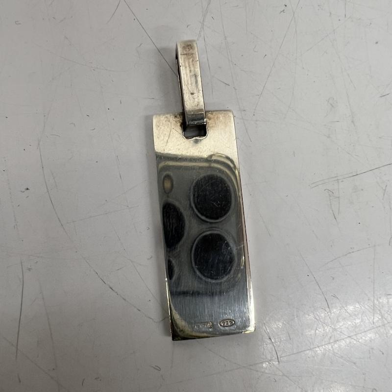 グッチ GUCCI アクセサリー ネックレス、ペンダント Gロゴ プレート ペンダントトップ シルバー925 - メンズ USED 古着 中古 50170245