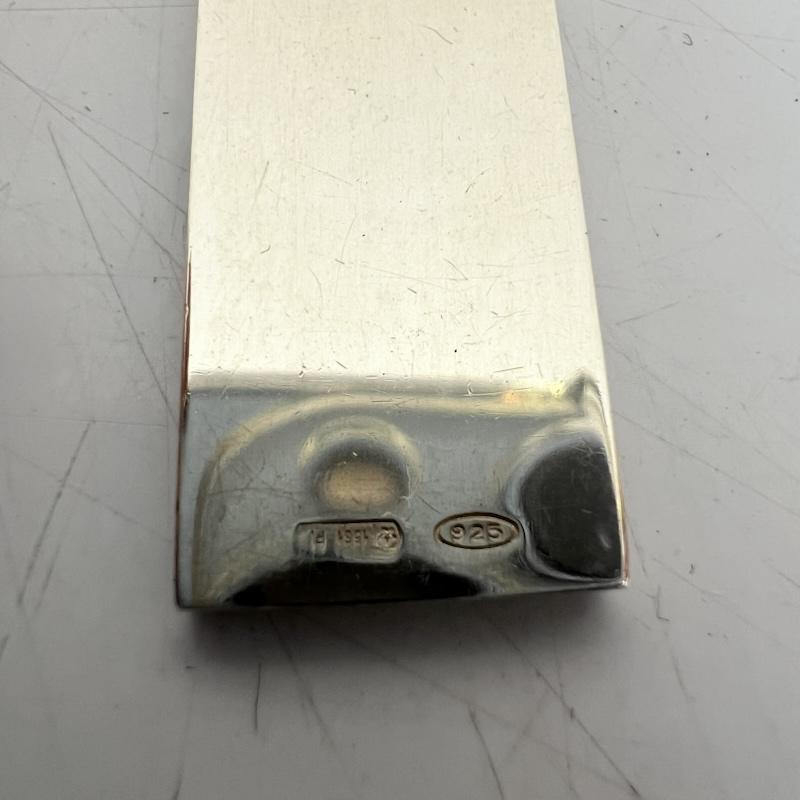 グッチ GUCCI アクセサリー ネックレス、ペンダント Gロゴ プレート ペンダントトップ シルバー925 - メンズ USED 古着 中古 50170245