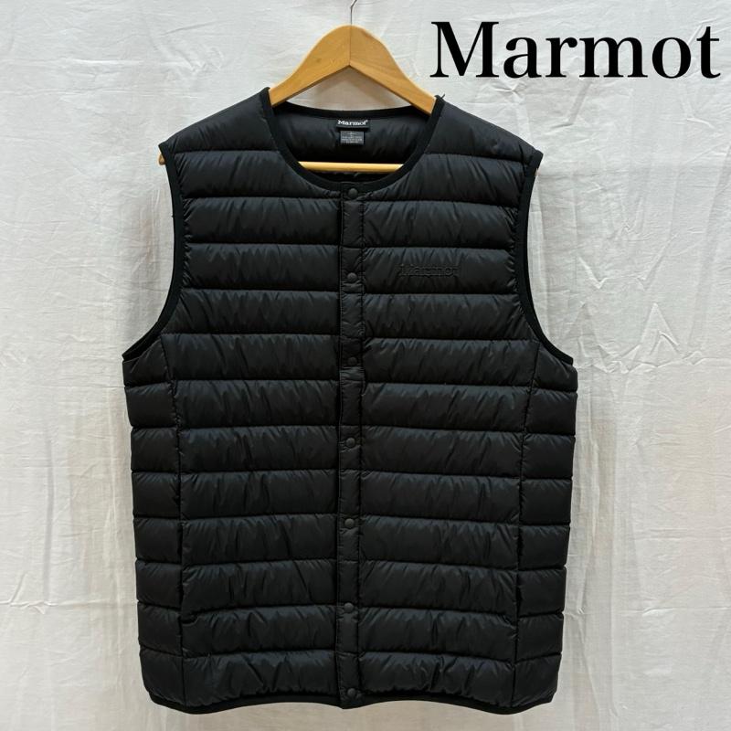 マーモット Marmot ジャケット、上着 ダウンベスト TOMUJL80XB 軽量 インナー ダウン ベスト L メンズ USED 古着 中古 50170247