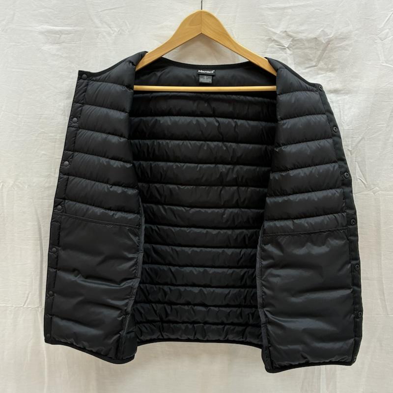 マーモット Marmot ジャケット、上着 ダウンベスト TOMUJL80XB 軽量 インナー ダウン ベスト L メンズ USED 古着 中古 50170247