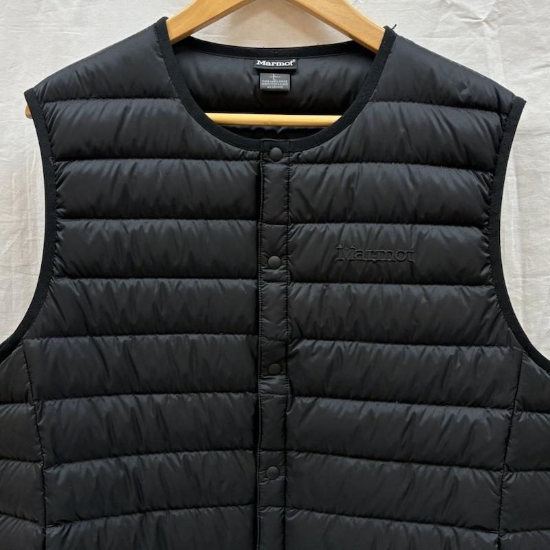 マーモット Marmot ジャケット、上着 ダウンベスト TOMUJL80XB 軽量 インナー ダウン ベスト L メンズ USED 古着 中古 50170247