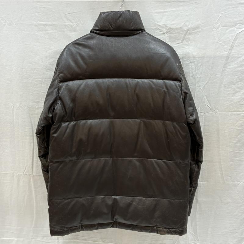 ポールスミス Paul Smith ジャケット、上着 ダウンジャケット 羊革 ラム レザー ダウン ジャケット M メンズ USED 古着 中古 50170250