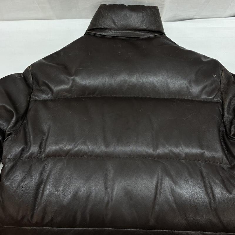 ポールスミス Paul Smith ジャケット、上着 ダウンジャケット 羊革 ラム レザー ダウン ジャケット M メンズ USED 古着 中古 50170250