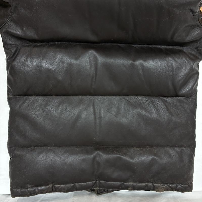 ポールスミス Paul Smith ジャケット、上着 ダウンジャケット 羊革 ラム レザー ダウン ジャケット M メンズ USED 古着 中古 50170250