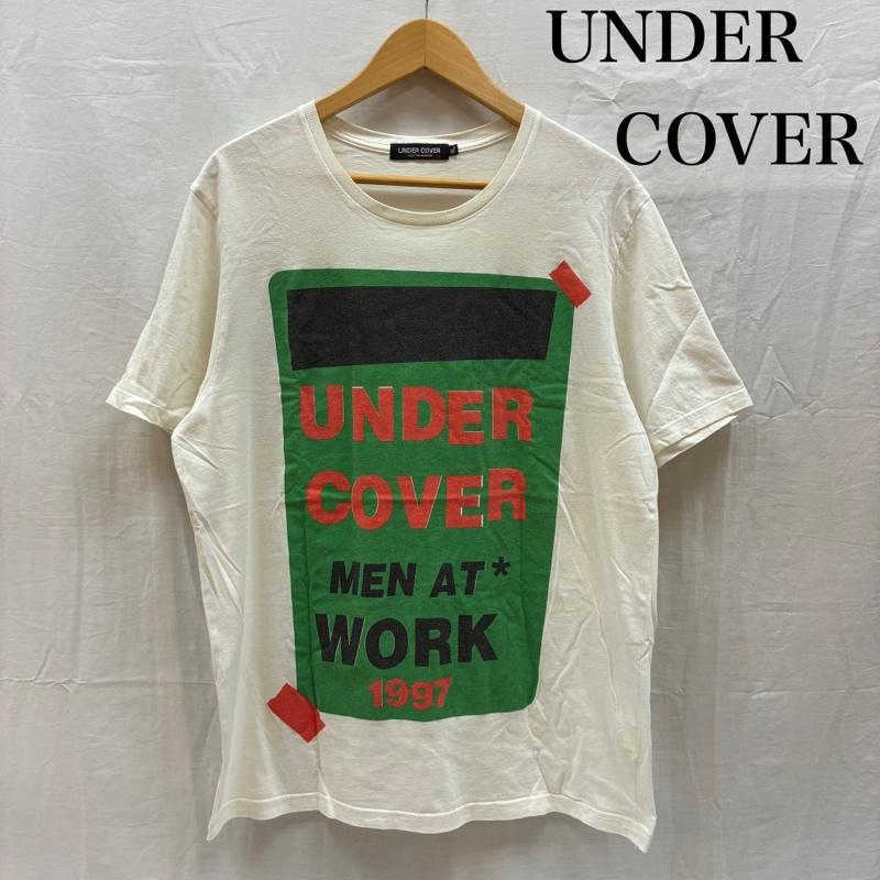 アンダーカバー UNDERCOVER Tシャツ 半袖 MEN AT WORK 1997 復刻 Tシャツ XL メンズ USED 古着 中古 50170251