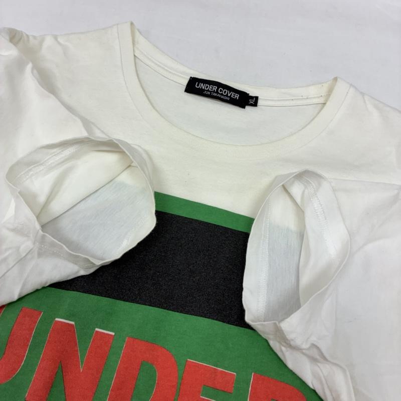 アンダーカバー UNDERCOVER Tシャツ 半袖 MEN AT WORK 1997 復刻 Tシャツ XL メンズ USED 古着 中古 50170251