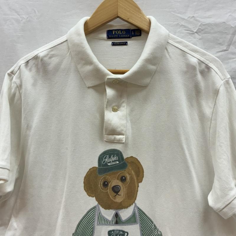 ポロラルフローレン POLO RALPH LAUREN ポロシャツ 半袖 POLO BEAR ポロベア ラルフズ コーヒー ナンバリング ポロシャツ L メンズ USED 古着 中古 50170252