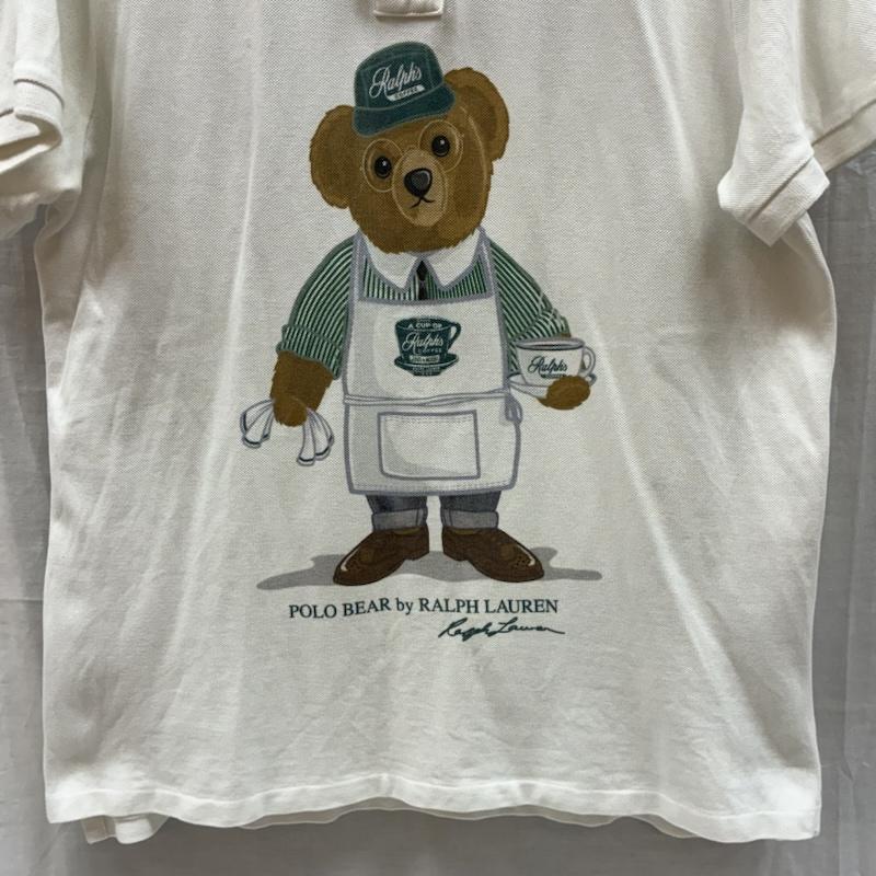 ポロラルフローレン POLO RALPH LAUREN ポロシャツ 半袖 POLO BEAR ポロベア ラルフズ コーヒー ナンバリング ポロシャツ L メンズ USED 古着 中古 50170252