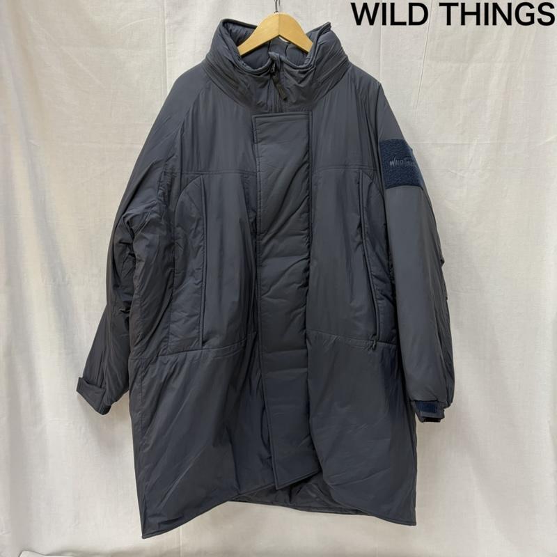 ワイルドシングス WILD THINGS コート コート一般 MONSTER PARKA モンスターパーカー WT252-10-Q4. M 紺 / ネイビー / navy メンズ USED 古着 中古 50170262