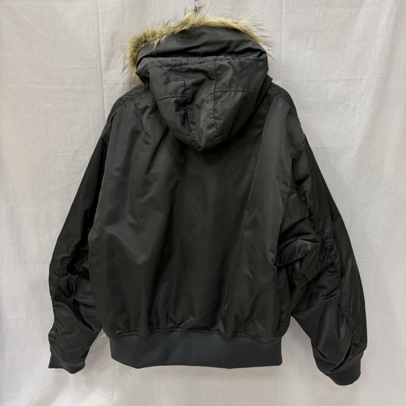 モンキータイム MONKEY TIME ジャケット、上着 フライトジャケット ファー ジャケット 8325-6-000003 N-2B モディファイ L オリーブグリーン / オリーブグリーン / メンズ USED 古着 中古 50170273