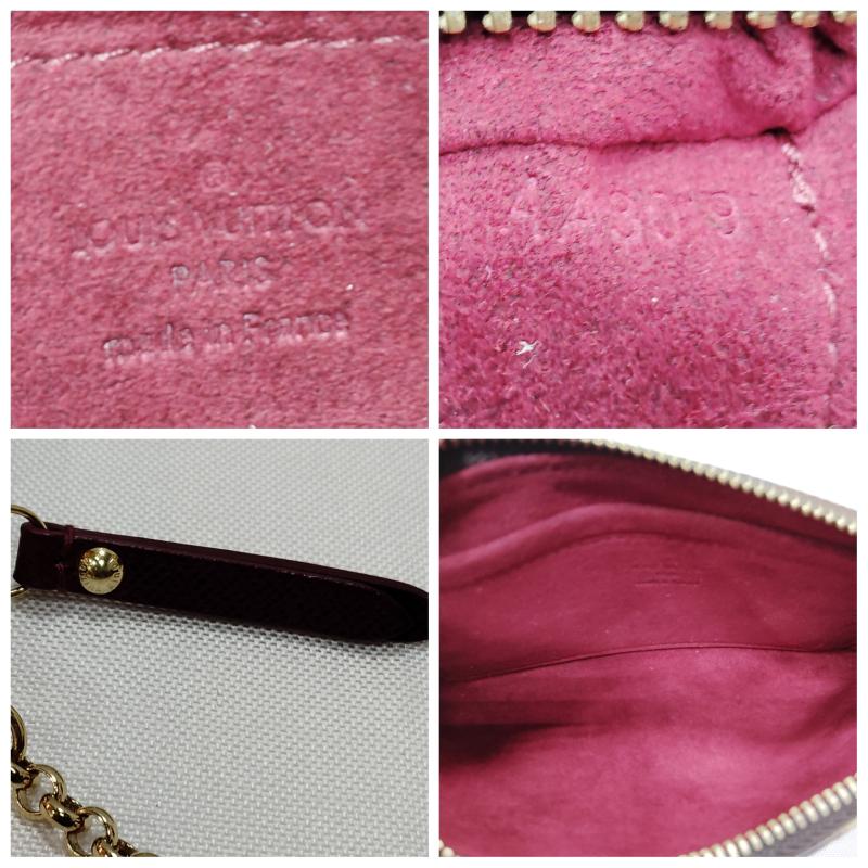 ルイヴィトン LOUIS VUITTON ハンドバッグ ハンドバッグ ハンドバッグ ダミエ エベヌ ポシェット ミラ ラベルコレクション MM N63080 茶 / ブラウン / brown レディース USED 古着 中古 50170279