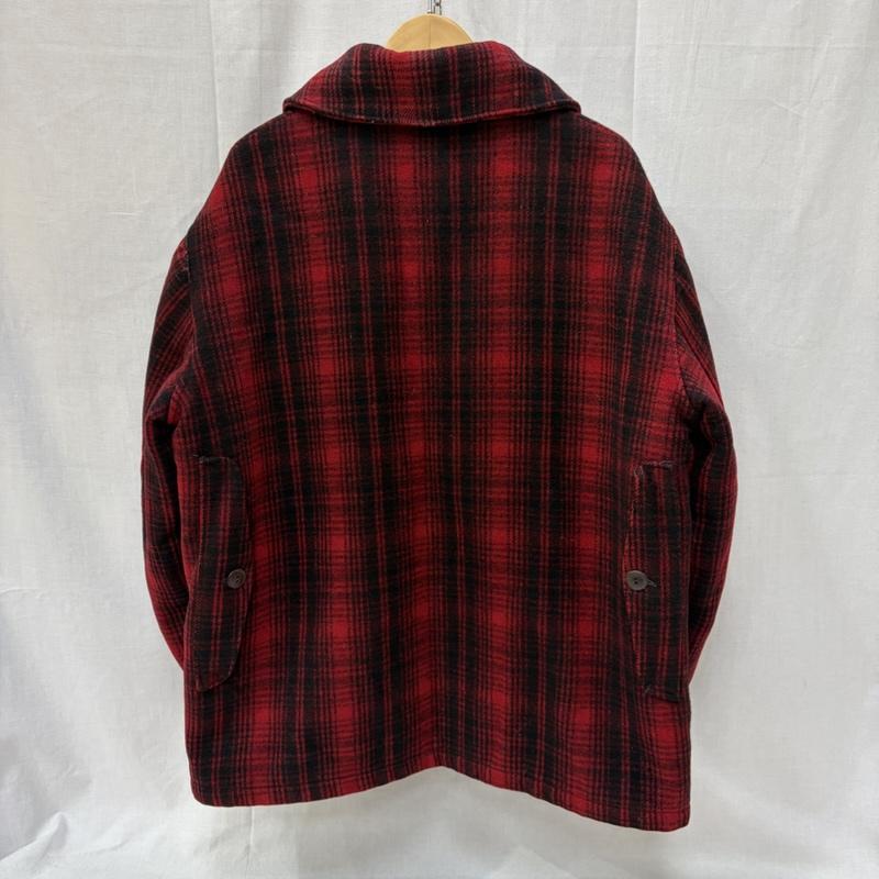 ウールリッチ WOOLRICH ジャケット、上着 ジャンパー、ブルゾン 50s 503 バッファロー チェック マッキーノ ジャケット 46 黒 / ブラック / black X 赤 / レッド / red メンズ USED 古着 中古 50170284