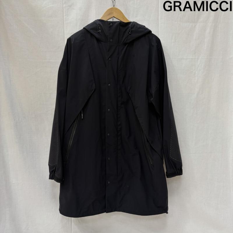 グラミチ GRAMICCI コート コート一般 3LAYER BIG FLAP COAT 3レイヤー ビッグ フラップ コート GCJK-20F071 M 黒 / ブラック / black メンズ USED 古着 中古 50170286