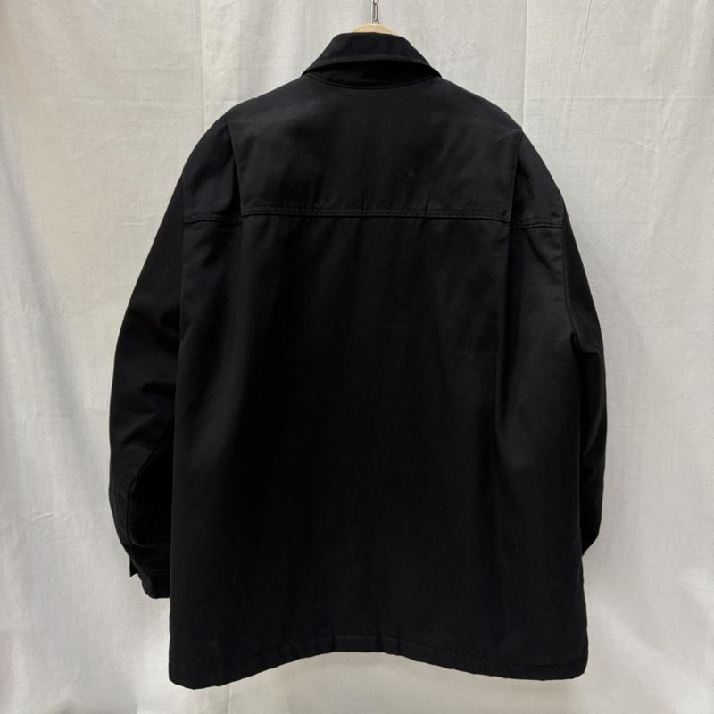 ディッキーズ Dickies ジャケット、上着 ジャンパー、ブルゾン ワーク アイゼンハワー ジャケット Independent ワッペン カスタム XL 黒 / ブラック / black メンズ USED 古着 中古 50170298