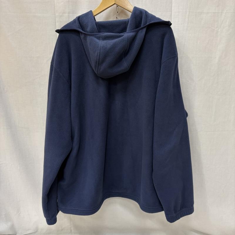 シュプリーム Supreme パーカー 長袖 25AW Polartec Face Mask Half Zip Hooded Sweatshirt ハーフ ジップ フードパーカー XL 紺 / ネイビー / navy メンズ USED 古着 中古 50170305