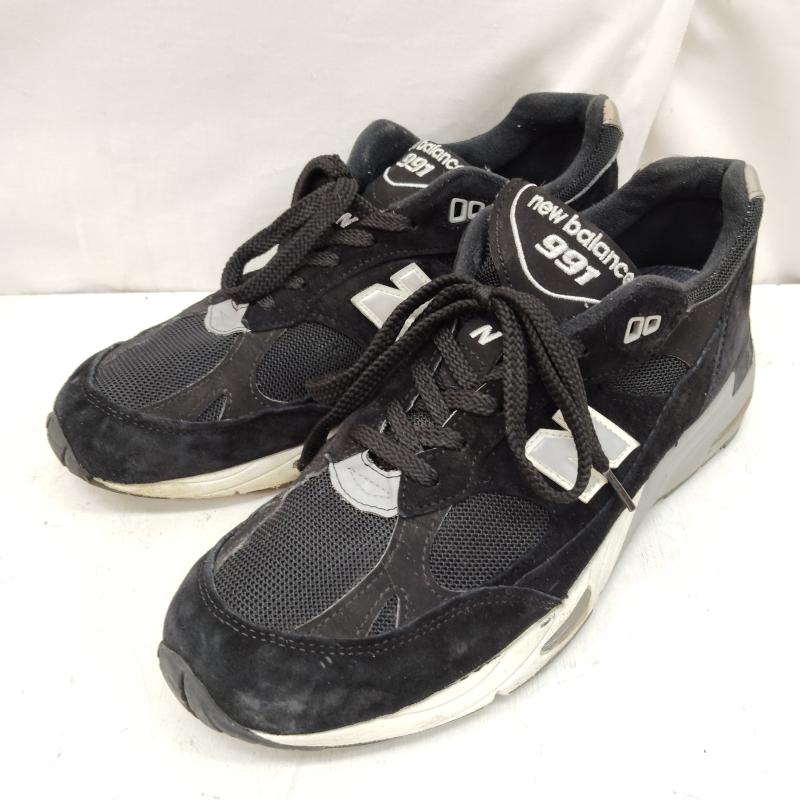 ニューバランス New Balance スニーカー スニーカー M991EKS BLACK SUEDE MADE IN ENGLAND UK：10 黒 / ブラック / black メンズ USED 古着 中古 50170353