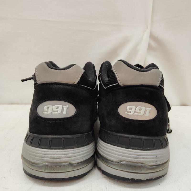 ニューバランス New Balance スニーカー スニーカー M991EKS BLACK SUEDE MADE IN ENGLAND UK：10 黒 / ブラック / black メンズ USED 古着 中古 50170353