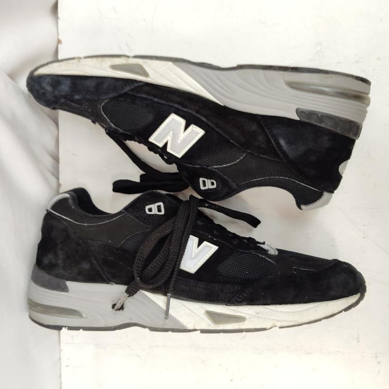 ニューバランス New Balance スニーカー スニーカー M991EKS BLACK SUEDE MADE IN ENGLAND UK：10 黒 / ブラック / black メンズ USED 古着 中古 50170353