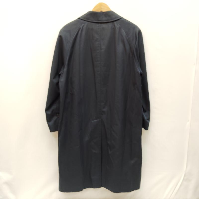 バーバリーズ BURBERRYS コート コート一般 ステンカラーコート バルマカーンコート フライフロント - 紺 / ネイビー / navy メンズ USED 古着 中古 50170369
