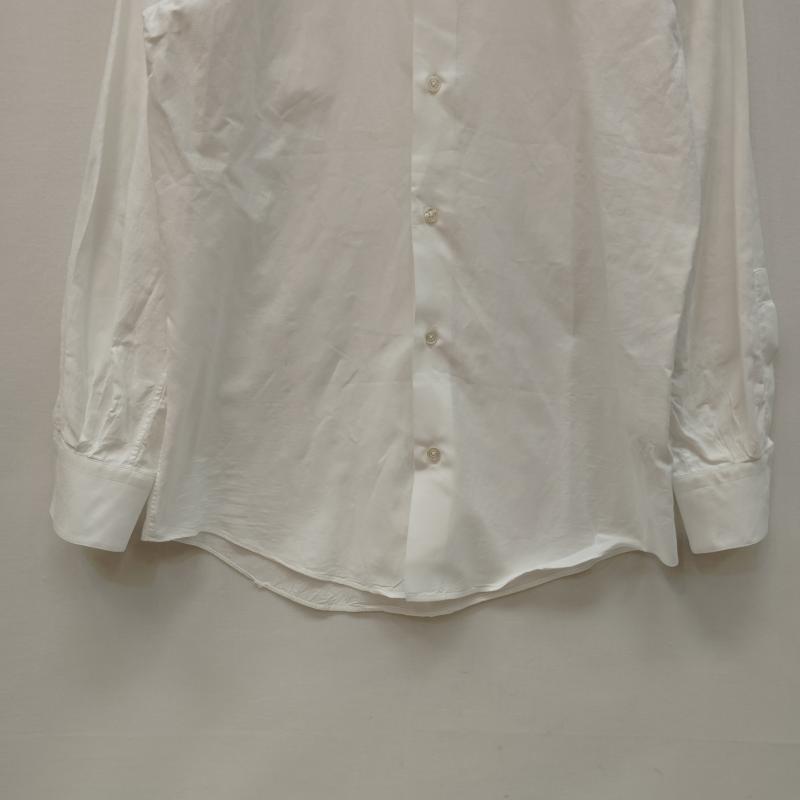 エルメス HERMES シャツ、ブラウス 長袖 長袖 ドレス シャツ コットン フランス製 S 白 / ホワイト / white メンズ USED 古着 中古 50170371