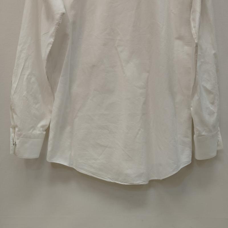 エルメス HERMES シャツ、ブラウス 長袖 長袖 ドレス シャツ コットン フランス製 S 白 / ホワイト / white メンズ USED 古着 中古 50170371