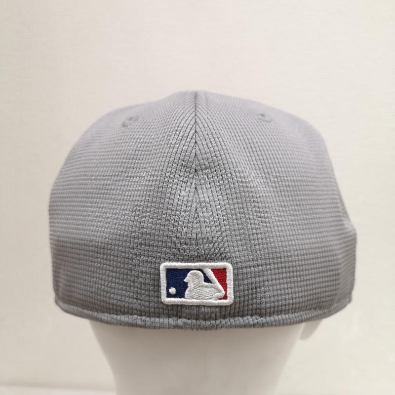 ニューエラ NEW ERA 帽子 キャップ Los Angeles Dodgers ロサンゼルス ドジャース MLB ベースボール キャップ - 灰 / グレー / gray X 青 / ブルー / blue メンズ USED 古着 中古 50170379