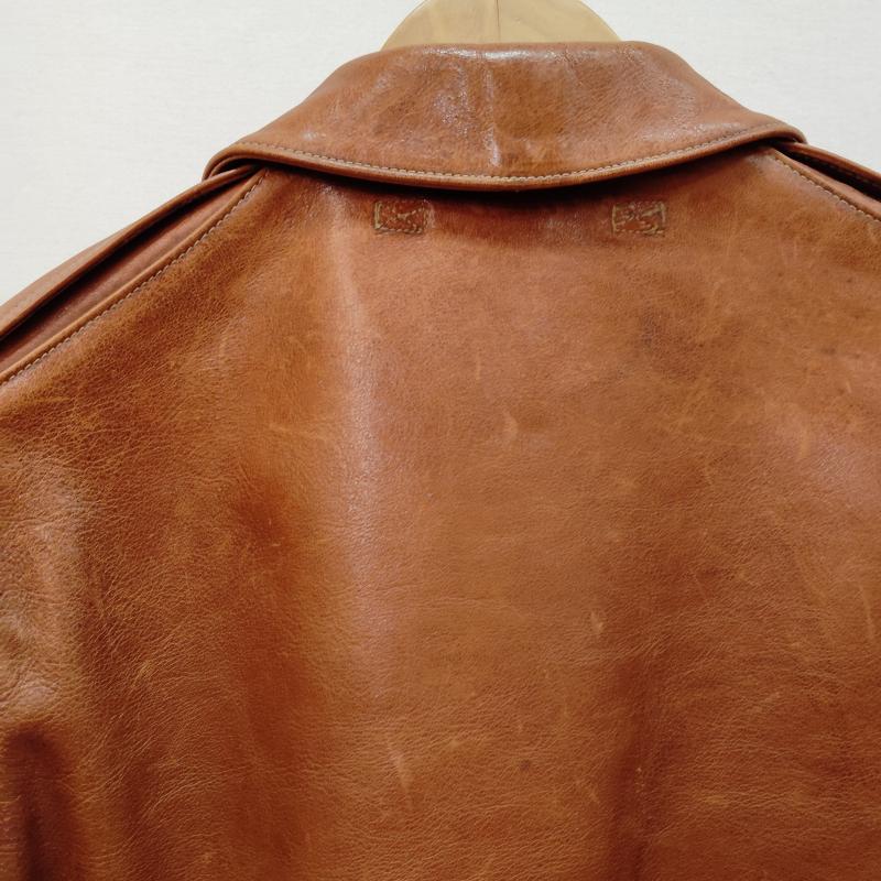 ラフウェアクロージング ROUGH WEAR CLOTHING ジャケット、上着 レザージャケット Type A-2 フライト ジャケット 馬革 ホースハイド 40 茶 / ブラウン / brown メンズ USED 古着 中古 50170381