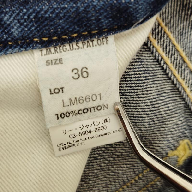 リーライダース LEERIDERS パンツ デニム、ジーンズ ヴィンテージ ブーツカット デニム パンツ アーカイブス シリーズ 36インチ インディゴ / インディゴ / Indigo メンズ USED 古着 中古 50170391