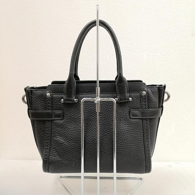 コーチ COACH ハンドバッグ ハンドバッグ スワッガー Swagger 21 キャリーオール ミニ 2WAY ハンド バッグ 2137444 - 黒 / ブラック / black レディース USED 古着 中古 50170392