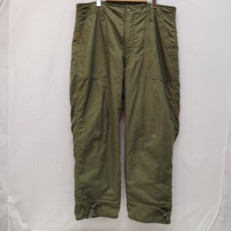 アルファ ALPHA パンツ ワークパンツ、ペインターパンツ A-2 デッキ パンツ アメリカ海軍 US NAVY L カーキ / カーキ / khaki メンズ USED 古着 中古 50170393