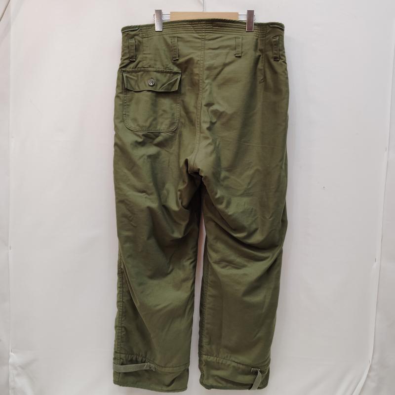 アルファ ALPHA パンツ ワークパンツ、ペインターパンツ A-2 デッキ パンツ アメリカ海軍 US NAVY L カーキ / カーキ / khaki メンズ USED 古着 中古 50170393