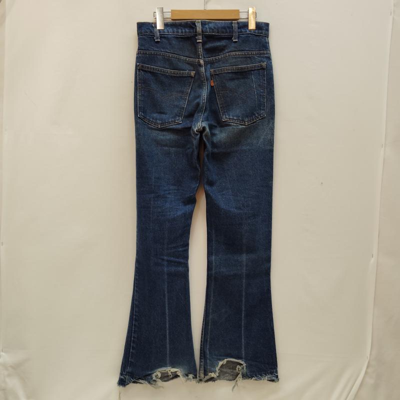 リーバイス Levi s パンツ デニム、ジーンズ 60s ベルボトム ジーンズ 646-0217 フレア シルエット ヒッピー - インディゴ / インディゴ / Indigo メンズ USED 古着 中古 50170395