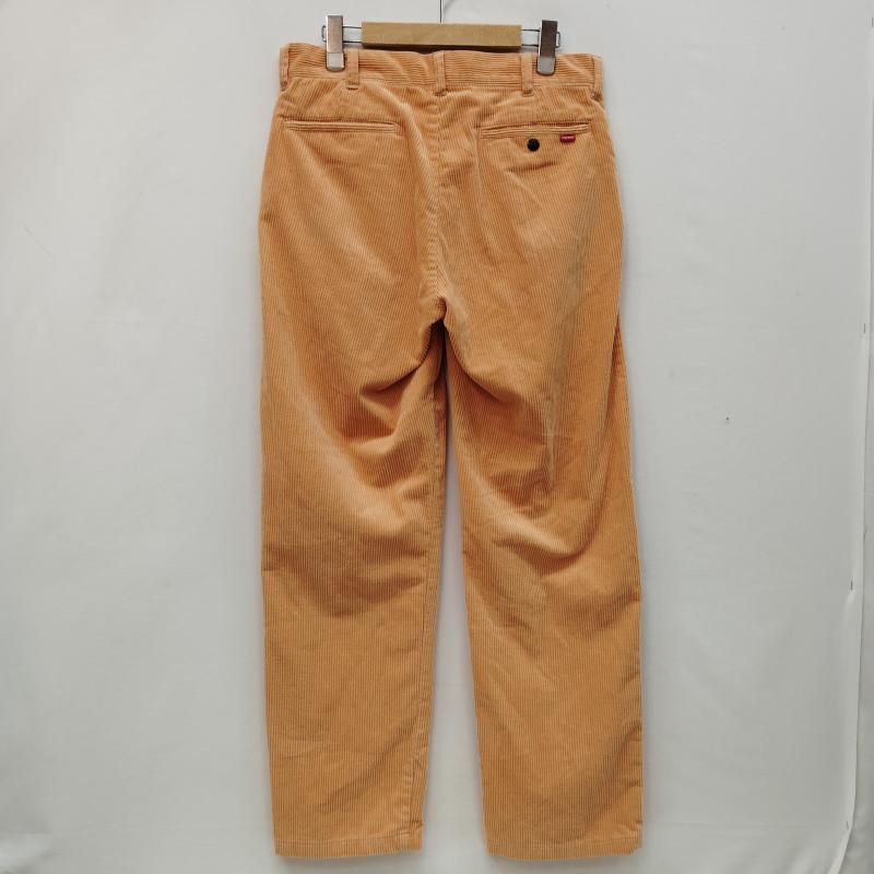 シュプリーム Supreme パンツ スラックス コーデュロイ製 ワーク パンツ ミニ ボックス ロゴ 30インチ 橙 / オレンジ / orange メンズ USED 古着 中古 50170397