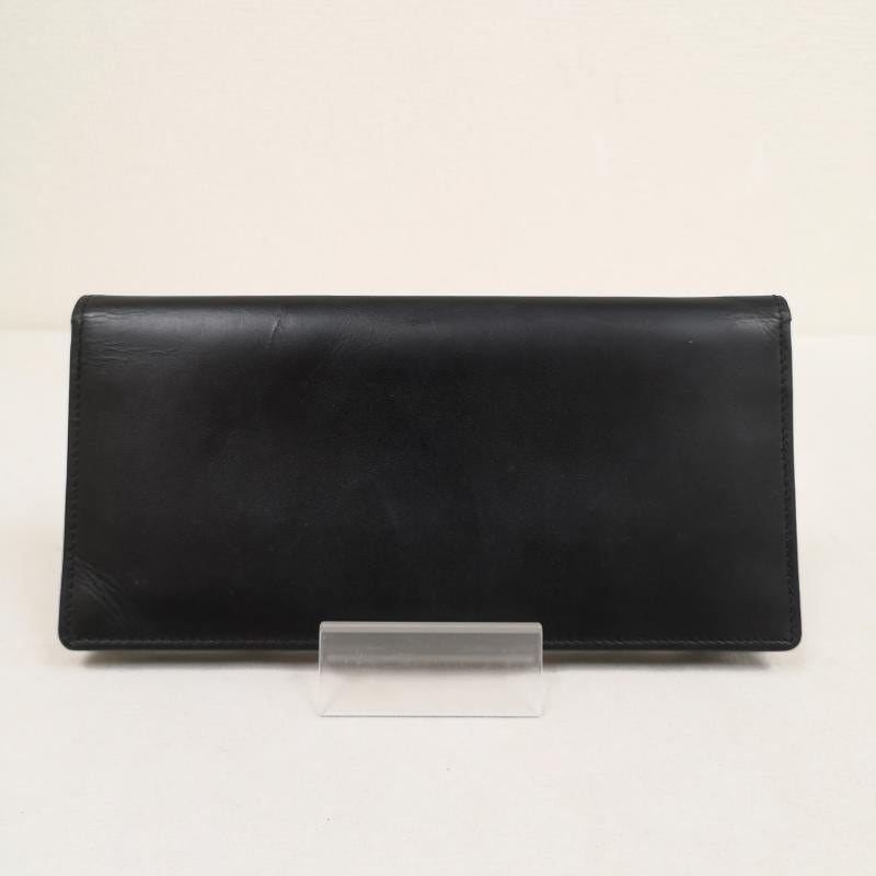 カルティエ Cartier 財布 長財布 マスト ドゥ Must de ライン レザー製 長財布 札入れ - 黒 / ブラック / black メンズ USED 古着 中古 50170402