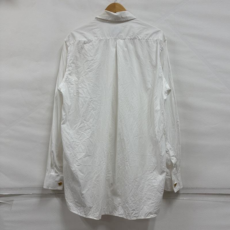 ヴィヴィアンウエストウッドマン Vivienne Westwood MAN シャツ、ブラウス 長袖 ORB ロゴ 刺繍 長袖 シャツ オーブボタン 3 ワンポイント X ロゴ、文字 X 刺繍 白 / ホワイト / white メンズ USED 古着 中古 50170409