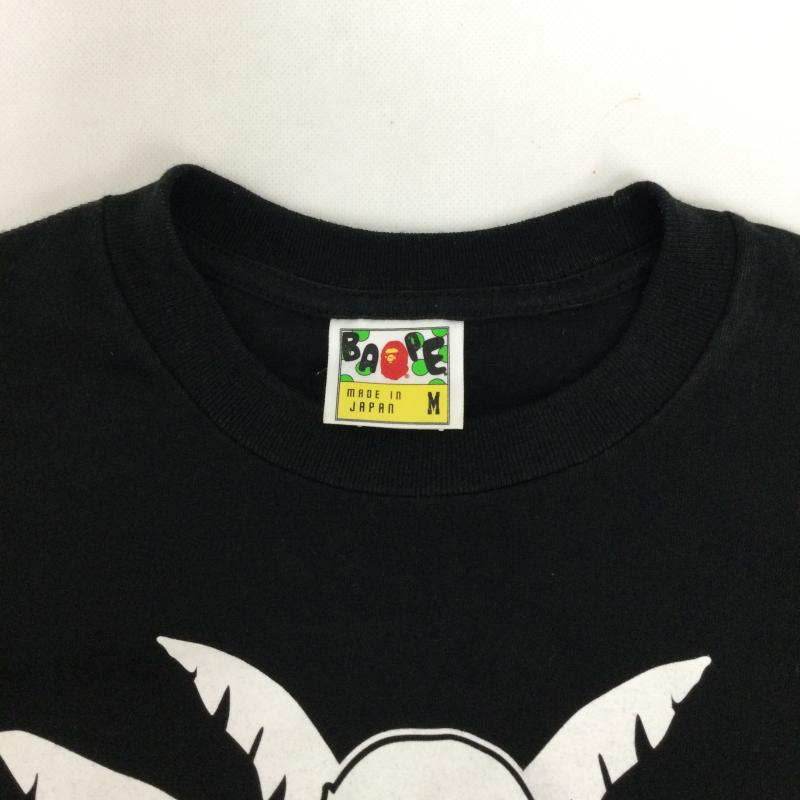 アベイシングエイプ A BATHING APE Tシャツ 半袖 a bathing ape tシャツ M プリント 黒 / ブラック / black メンズ USED 古着 中古 50170429
