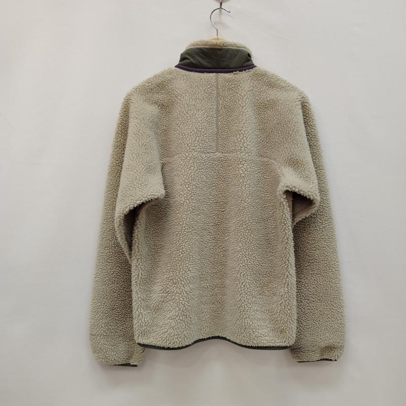 パタゴニア patagonia ジャケット、上着 ジャンパー、ブルゾン フリース メンズ クラシック レトロX ジャケット ペリカン XS ベージュ / ベージュ / beige X カーキ / カーキ / khaki メンズ USED 古着 中古 50170441