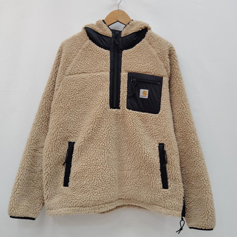 カーハート ダブリューアイピー Carhartt WIP ジャケット、上着 ジャンパー、ブルゾン ボア フリース ジャケット プレンテス プルオーバー M ベージュ / ベージュ / beige メンズ USED 古着 中古 50170445