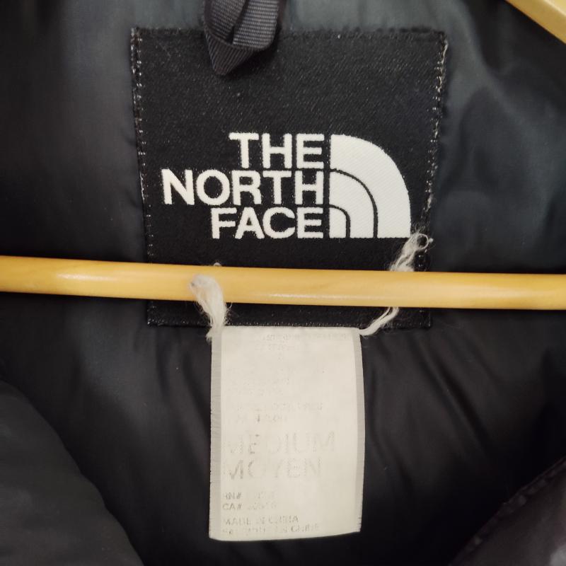 ザノースフェイス THE NORTH FACE ジャケット、上着 ダウンジャケット ヌプシ ジャケット ダウン M 黒 / ブラック / black メンズ USED 古着 中古 50170446