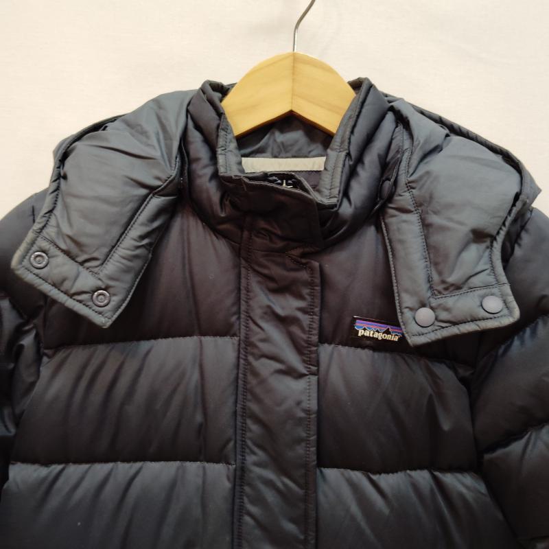 パタゴニア patagonia ジャケット、上着 ダウンジャケット ガールズ ダウン フォー ファン コート M 紺 / ネイビー / navy ガールズ USED 古着 中古 50170452